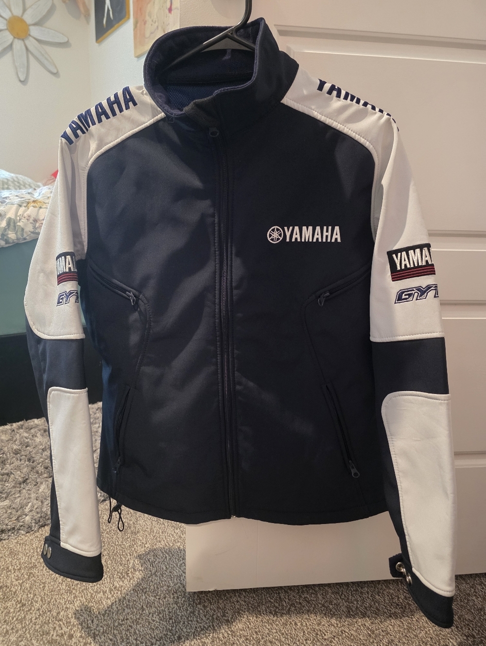 Yamaha Navy & White Racing Jacket